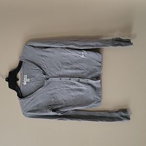 A small gray cardigan from Aeropostale